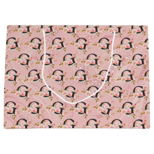 Letter G Große Geschenktüte (Vorderseite)