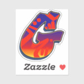 Letter G - Night Sky Aufkleber (Blatt)