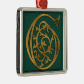 Letter G Ornament Aus Metall (Rechts)