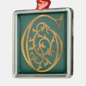Letter G Ornament Aus Metall (Links)