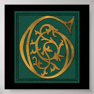 Letter G Poster