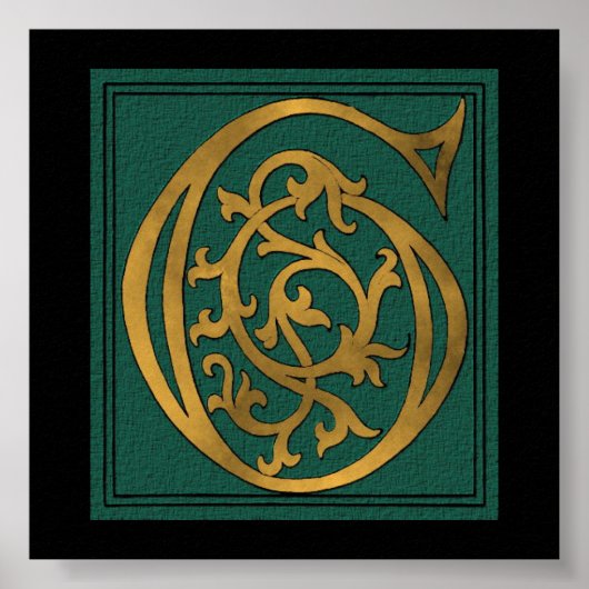 Letter G Poster (Vorne)