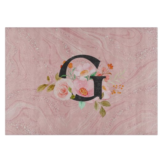 Letter G Schneidebrett (Vorderseite)