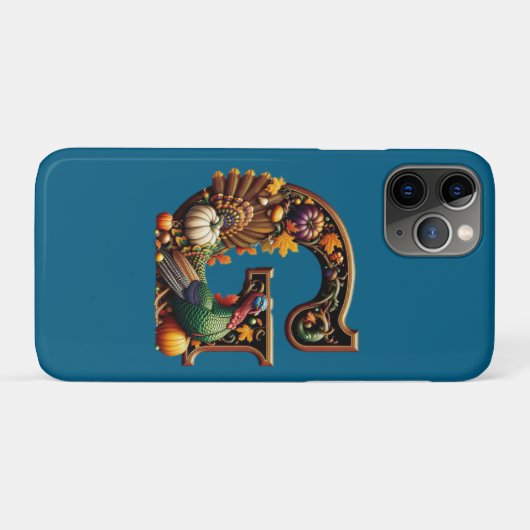 Letter G Thanksgiving style Case-Mate iPhone Hülle (Rückseite (Horizontal))