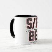 Letter Graffiti Tasse (Vorderseite Links)
