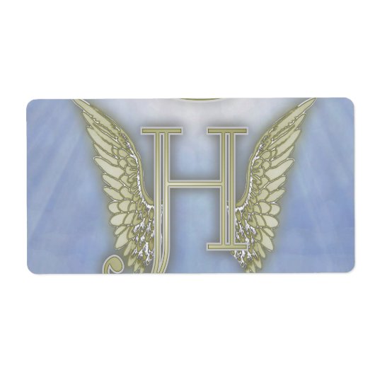 Letter H Angel Monogram (Vorne)