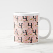 Letter H Jumbo-Tasse (Rechts)