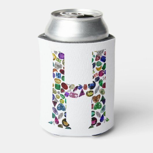 Letter H Monogram Dosenkühler (Kanne Rückseite)