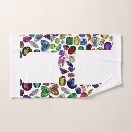 Letter H Monogram Handtuch (Handtuch)