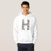 Letter H Monogram Hoodie (Vorne ganz)