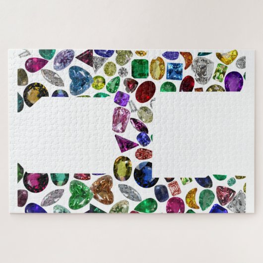 Letter H Monogram Puzzle (Horizontal)