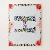 Letter H Monogram Puzzle (Vertikal)