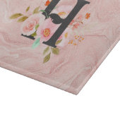 Letter H Schneidebrett (Ecke)