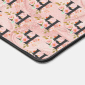 Letter H Schreibtischunterlage (Ecke)