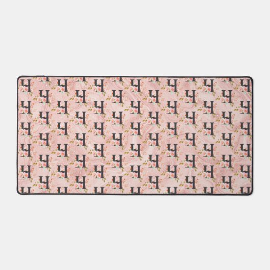 Letter H Schreibtischunterlage (Vorderseite)