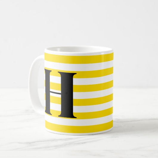 Letter H-Tasse Kaffeetasse (Vorderseite Links)