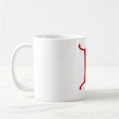 Letter H-Tasse Kaffeetasse (Links)