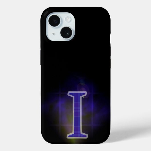 Letter I Case-Mate iPhone Hülle (Rückseite)