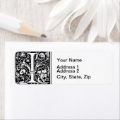 Letter I Medival Monogram Art Nouveau (Insitu)