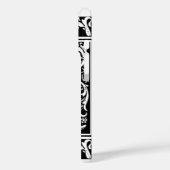 Letter I Medival Monogram Art Nouveau Case-Mate iPhone Hülle (Rückseite / Links)