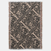 Letter I Medival Monogram Art Nouveau Decke (Vorderseite Vertikal)