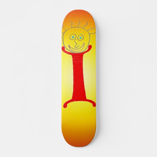 Letter I Skateboard (Vorne)