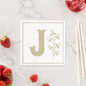 Letter J Alphabet Block Gender Neutral Baby Dusche Serviette (Beispiel)