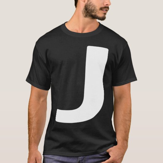 Letter J Lowercase Halloween ABC Letter J T-Shirt (Vorderseite)