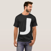 Letter J Lowercase Halloween ABC Letter J T-Shirt (Vorne ganz)