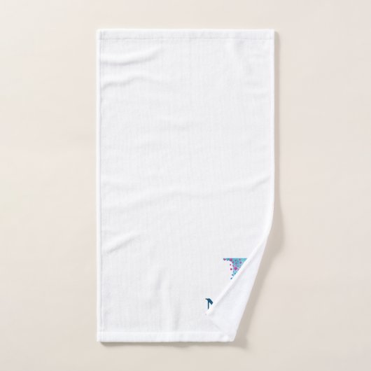 Letter J Monogram Initial Bath Gift Set (Handtuch)