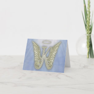 Letter K Angel Monogram