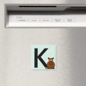 "Letter K" ist für Känguru-Kindermagnete Magnet (In Situ (Geschirrspüler))