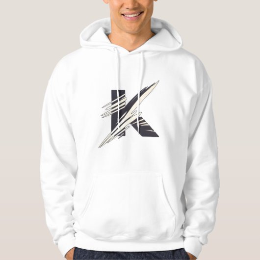 Letter K: Kind, Killer Style und Kool Comfort! Hoodie (Vorderseite)