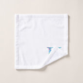 Letter K Monogram Initial Bath Gift Set (Waschlappen)