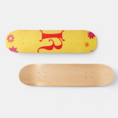 Letter K Skateboard (Horizontal)