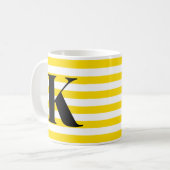 Letter K-Tasse Kaffeetasse (Vorderseite Links)