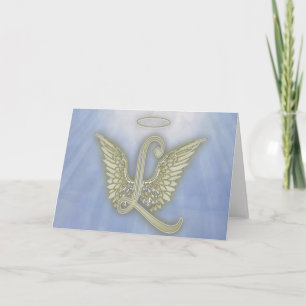 Letter L Angel Monogram