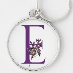 Letter L Flower Keychain Schlüsselanhänger