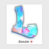 Letter L _ Graffiti Alphabet Letters Stickers Aufkleber (Blatt)