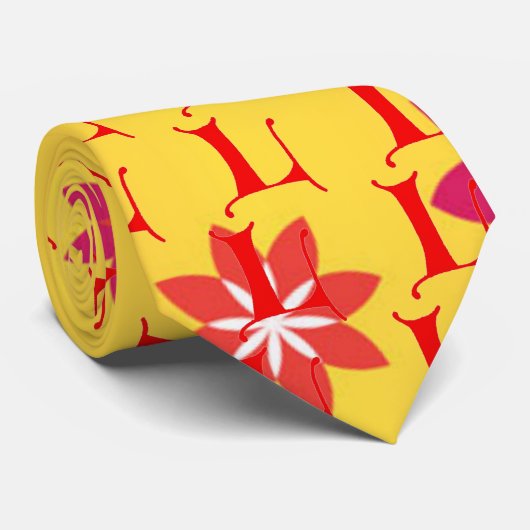 Letter L-Krawatte Krawatte (Gerollt)