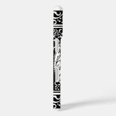 Letter L mittelalterliche Monogram Art Nouveau Case-Mate iPhone Hülle (Rückseite / Rechts)