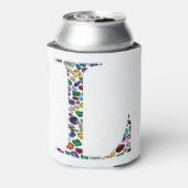Letter L Monogram Dosenkühler (Kanne Rückseite)