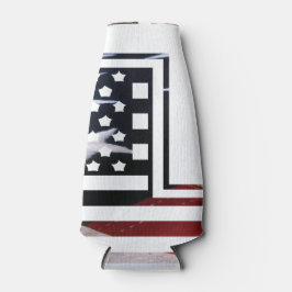 Letter L Monogram Initial USA Flaschenkühler