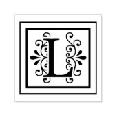 Letter L Monogram Permastempel (Design)