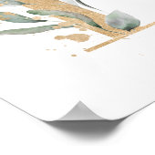 Letter L Monogram Poster (Ecke)