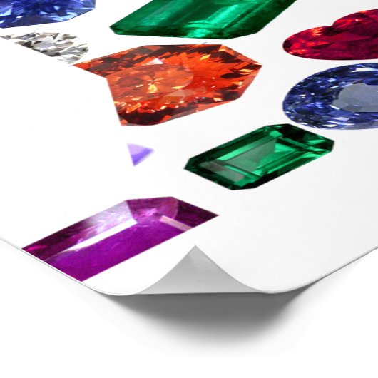 Letter L Monogram Poster (Ecke)