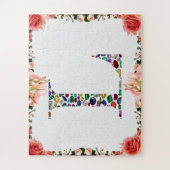 Letter L Monogram Puzzle (Vertikal)