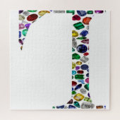 Letter L Monogram Puzzle (Horizontal)