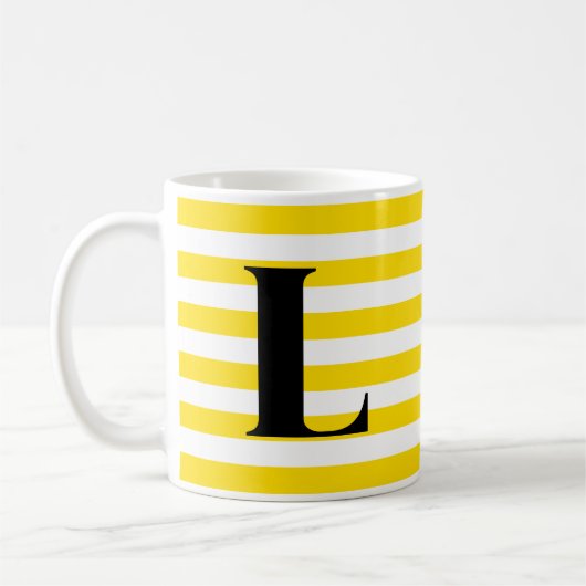 Letter L-Tasse Kaffeetasse (Links)