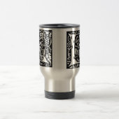 Letter 'L' William Morris Design - Tasse (Mittel)